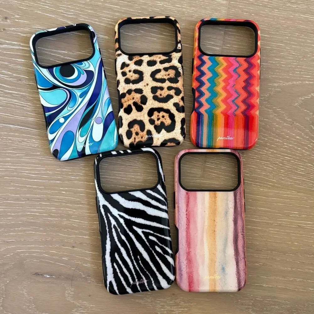 Panther iPhone 17 Pro Phone Case Cover Bundle in Multi